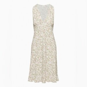 NEW Aritzia Wilfred Orchestra Sleeveless Dress Floral